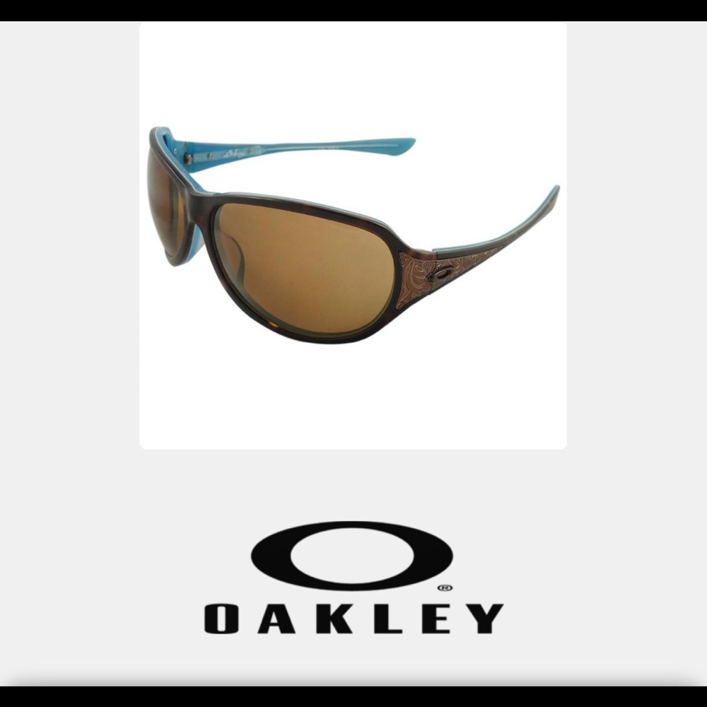 Oakley two tone sunglasses